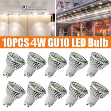 10PCS 4W GU10 5630SMD LED Bulb Cool White Spotlight Lighting Decoration AC220V