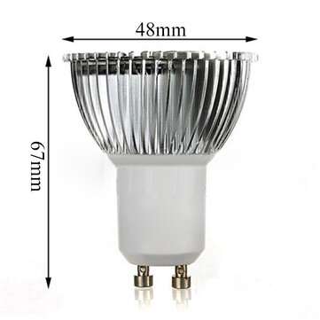 10PCS 4W GU10 5630SMD LED Bulb Cool White Spotlight Lighting Decoration AC220V