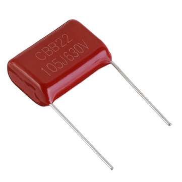 10pcs 630V105J 630V 1UF Pitch 20mm 105 1000NF CBB Polypropylene Film Capacitor