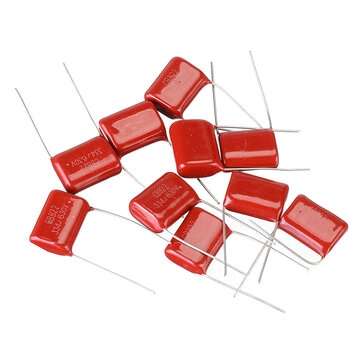 10pcs 630V334J 0.33UF Pitch 15MM 630V 334 330NF CBB Polypropylene Film Capacitor