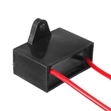 10pcs CBB61 450V 1uf Starting Capacitance AC Fan Capacitor CBB Motor Run Capacitor 450V 1F