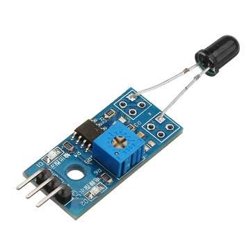 10pcs LM393 3 Pin IR Flame Detection Sensor Module Fire Detector Infrared Receiver Module Geekcreit