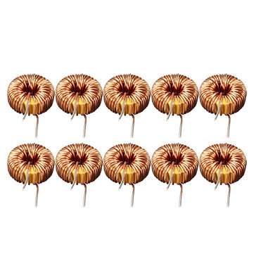 10pcs Toroid Core Inductor Wire Wind Wound mah--100uH 6A RoHS cc