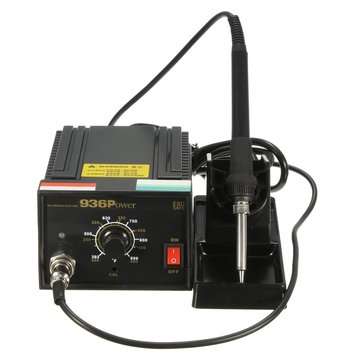110V 220V Inverter Frequency Change Electric 936 Power Soldering Station Iron