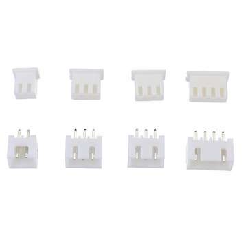 1150pcs XH2.54 2p 3p 4p 5 pin 2.54mm Pitch Terminal Kit / Housing / Pin Header JST Connector Wire Co