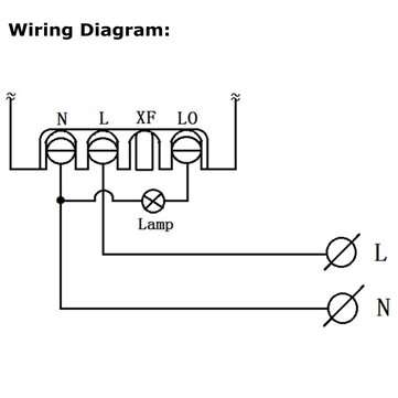 118MM Adjustable PIR Motion Sensor Light Switch Three Line US Standard for LED Energy Saving Lamp AC