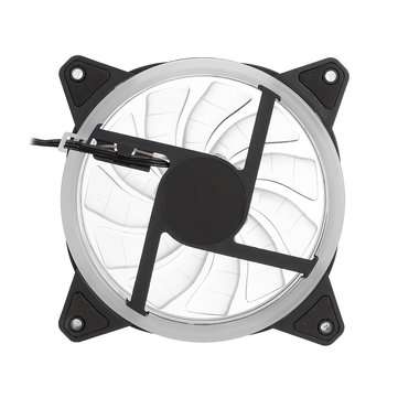 120mm PC Case Fan Computer Ultra Silent LED Lights Cooler Cooling Heatsink