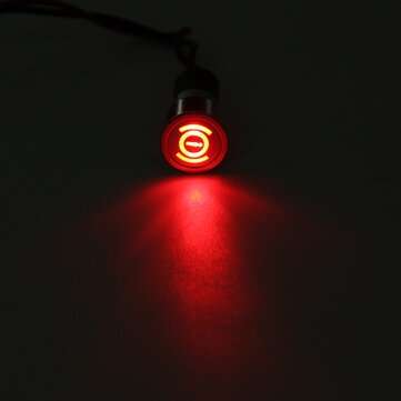 12V 16mm LED Dash Panel Warning Pilot Light Indicator (NO.: 009)