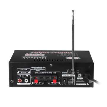 12V 220V Mini Power Amplifier Speaker Power Amplifier Card U Disk Radio