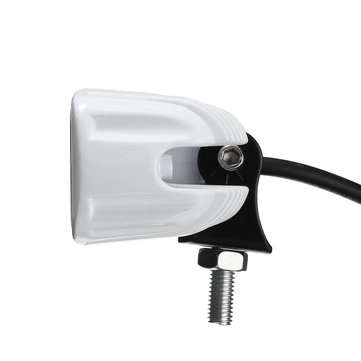 12V 6 LED Spreader Marine Flood Work White Light For Boat Yacht Motorcycle Truck Car