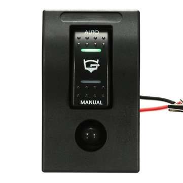 12V Dual LED Rocker Bilge Pump Switch Panel Circuit Breaker Auto Off Manual
