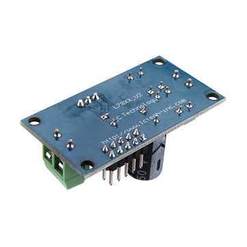 12V LM7812 DC/AC 15-24V To 12V Three Terminal Voltage Regulator Power Supply Module Output Max 1.2A