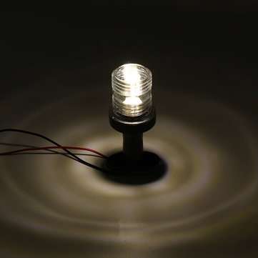 12V/24V 360 33 LED Navigation Lights Marine Boat Yacht Stern Anchor Pole Lamp