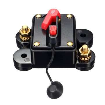 12V/24V 40Amp Manual Reset Circuit Breaker Car Auto Boat Fuse Waterproof
