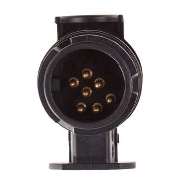 13 Pin to 7 Pin Plug Adapter 12V Car Trailer Truck Caravan Towbar Socket Connector Converter Europea
