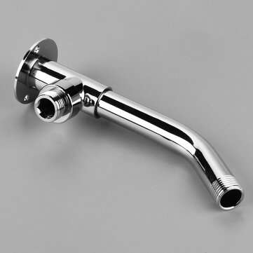 13.2cm Wall Mounted Shower Extension Arm Pipe Bottom Entry for Rain Shower Head