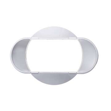 13cm Window Adaptor Tube Connector Portable Air Conditioner Spare Parts Flat Interface Adaptor For A