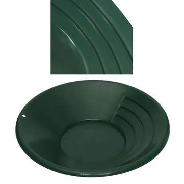 14" Plastic Gold Pan Nugget Mining Frame Dredging Prospecting River Panning Gold Container