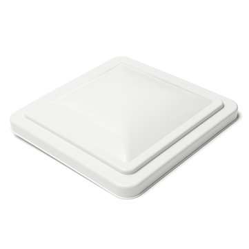 14``x14`` RV Roof Vent Lid Cover Universal Replacement White For Camper