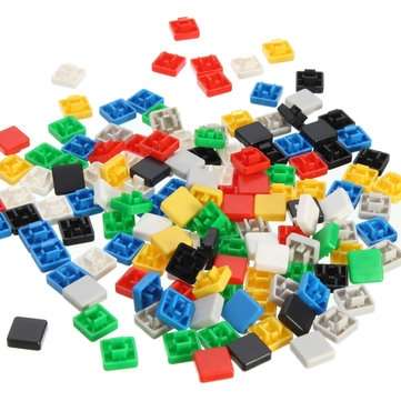140pcs Square Mixed Color Tactile Button Cap Kit For 12x12x7.3MM Tact Switches