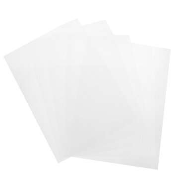 156Pcs Heat Shrink Plastic Sheets Kit Shrinky Art Paper Hole Punch Keychains DIY