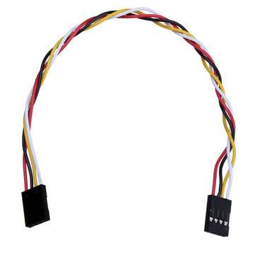 15pcs 4 Pin 20cm 2.54mm Jumper Cable DuPont Wire For  Female To Female