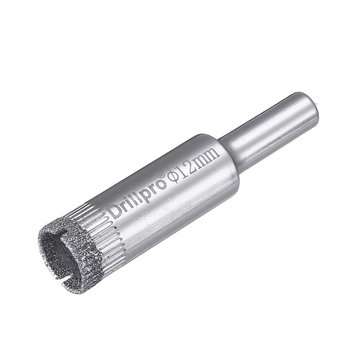 15pcs 6-50mm Diamond Hole Saw Cutter Tile Ceramic Glass Porcelain Marble Drill Bit