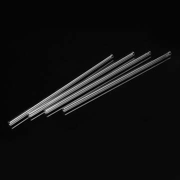 15Pcs 300mm Borosilicate Glass Clear Glass Tubing Tube 10mm OD 1mm Thick Wall Blowing Tubes