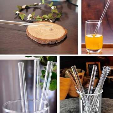 15Pcs 300mm Borosilicate Glass Clear Glass Tubing Tube 10mm OD 1mm Thick Wall Blowing Tubes