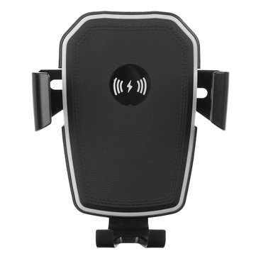 15W Car Air Outlet Qi Wireless Fast Charger 360 Rotation Charging Bracket High Power