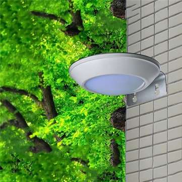 16 LED Solar  Powered Radar Motion Sensor Wall Light Outdoor Waterproof Security ... (COLOR.: BLACK)
