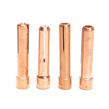 16pcs TIG Gas Lens Collets Gas Nozzle Back Cap Fit For SR 17 18 26 TIG Torch