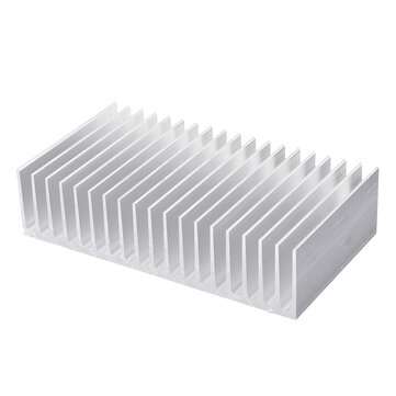 182x100x45mm Aluminum Heat Sink Heat Sink For High Power LED Amplifier Transistor Cooler
