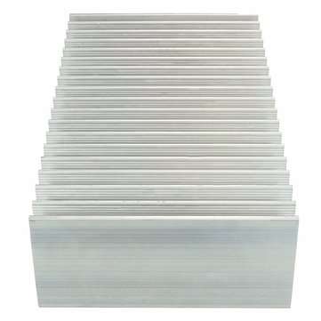 182x100x45mm Aluminum Heat Sink Heat Sink For High Power LED Amplifier Transistor Cooler