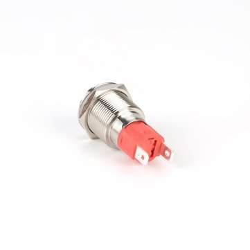 19MM 10A 250V 2Pin Button Switch Momentary Reset Push Button Switch