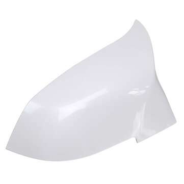 1Pair White ABS Rearview Mirror Cover Cap For BMW 1/2/3/4/X/M Series F20 F21 F22 F23 F87 X1 M2 2014-