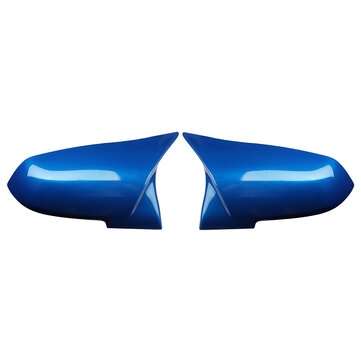 1Pair ABS Rearview Mirror Cover Cap For BMW 1/2/3/4/X/M Series F20 F21 F22