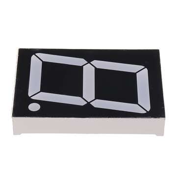 1Pcs 23101BW 2.3inch LED Digital Tube One-digit Common Anode White Light