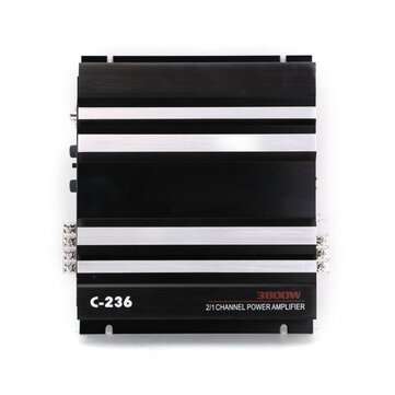 2 Channel 3800W Car Audio Power Amplifier Bass Box Amplifier Under Seat Subwoofer