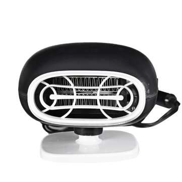 2 in 1 Car Truck Heater 12V Heating Fan Dryer Windscreen Demister Defroster