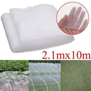 2.1x10m Insect Organic Net Garden Frosty Covers Fruit Tree Vegetables Protective Cover