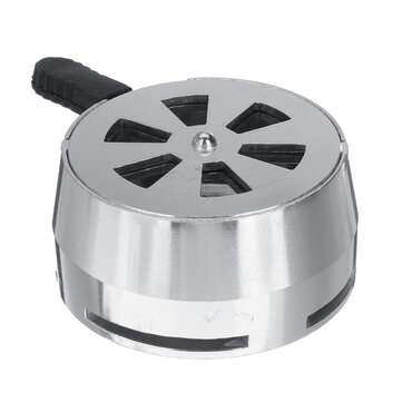 2.52 Inches Aluminum Alloy Hookah Charcoal Holder Bowl Heat manage system for Smoking Accessories