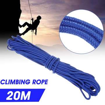 20 Meters Climbing Rope Outdoor Escape Rope High Strength Nylon Rope