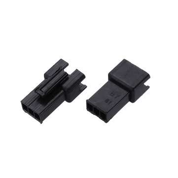 200pcs 2.54mm Dupont Terminal Male/Female Pin SM2.54 Cable Plug 2/3/4/5 Pin Electrical Jumper Header