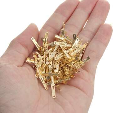 200pcs Male Female Spade Connector Wire Crimp Terminal Block 2.8mm 2/3/4/6 Pins