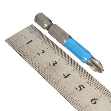 20pcs 50mm PH2 Magnetic Screwdriver Bit Anti Slip Hex Shank Screwdriver