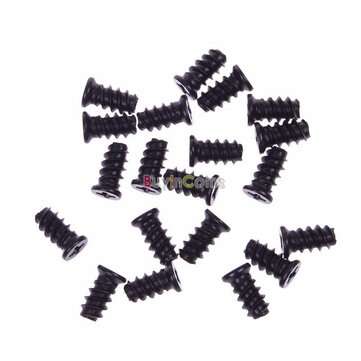20Pcs Computer PC Case Cooling Fan Mount Screws Black For Fans 60mm 80mm 120mm