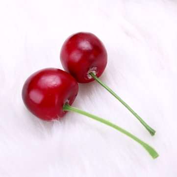 20pcs Foam Fruit Cherry Home Party kitchen Decorating Mould Learning Props