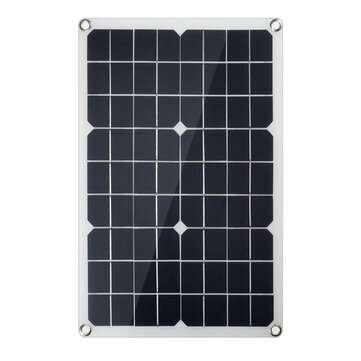 20W 18V Solar Panel Waterproof High Efficiency USB Monocrystalline Solar Power Kit Portable Solar Ch