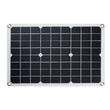 20W 18V Solar Panel Waterproof High Efficiency USB Monocrystalline Solar Power Kit Portable Solar Ch
